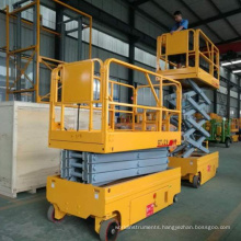 6-14m 200kg Cheap price hydraulic battery power electric scissor lift with CE ISO certification